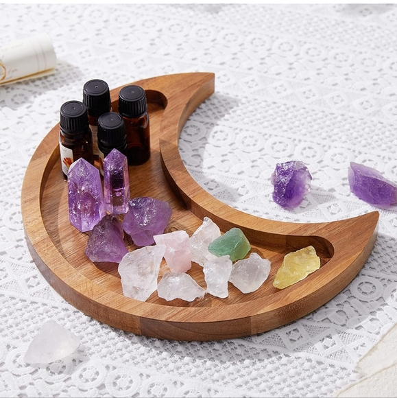 AW BRIDAL Other New Aw Bridal Half Moon Tray Crystal Holder Stones